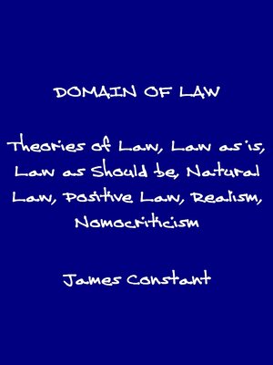 cover image of The Domain of Law